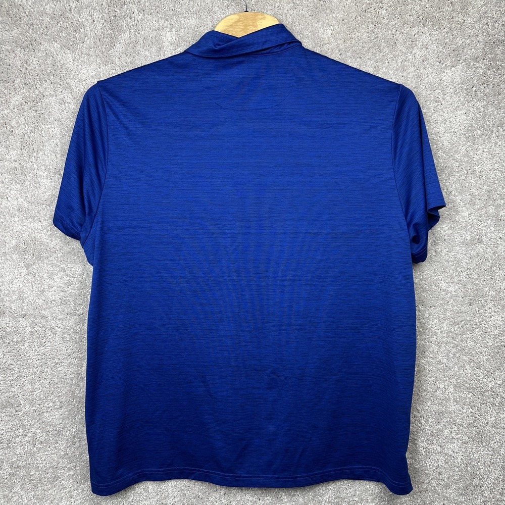 Birdie Bound Golf Performance Blue Polo Shirt Mens 3XL Stretch Casual Stretch - Picture 4 of 6